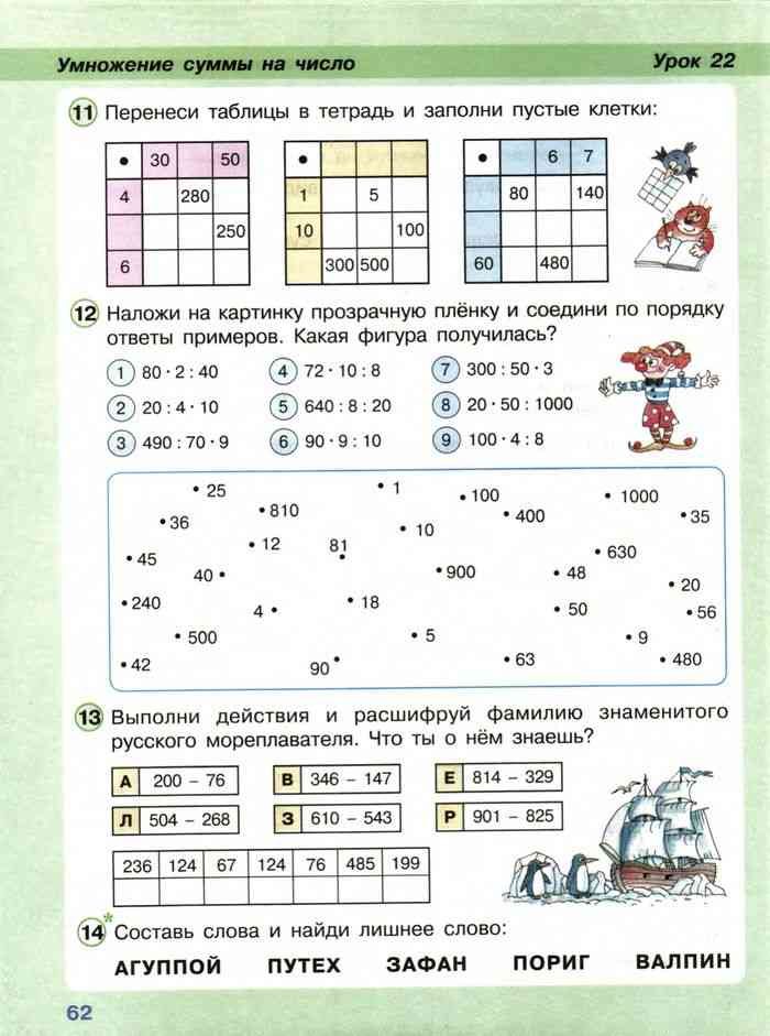Математика 2 класс Учебник Петерсон часть 3 читать онлайн